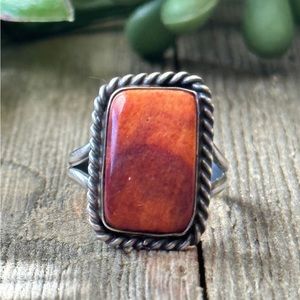 Navajo Sterling Silver Spiny Oyster